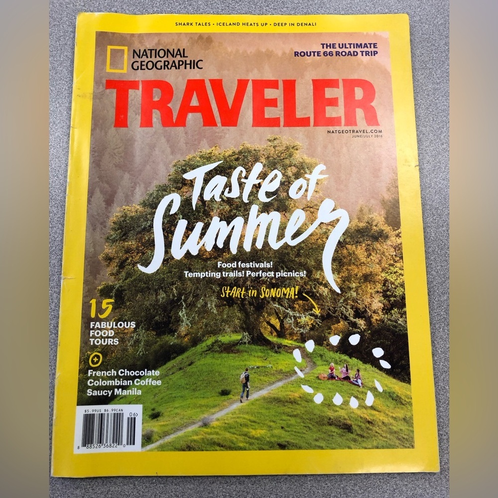 June/July 2016 National Geographic Traveler Magazine